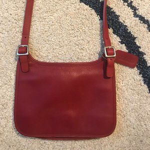 Coach Mini Crossbody Red